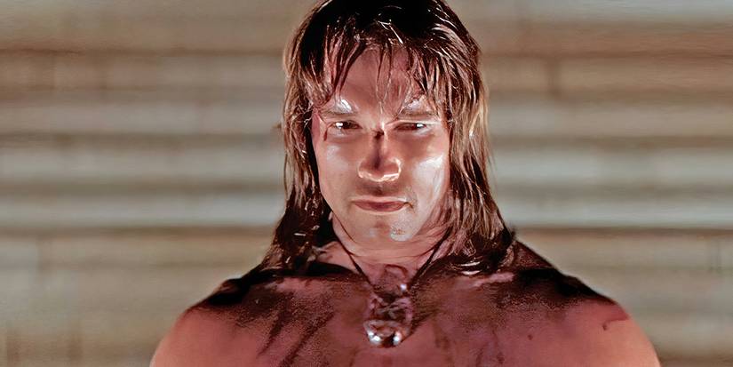 Arnold Schwarzenegger in Conan The Barbarian