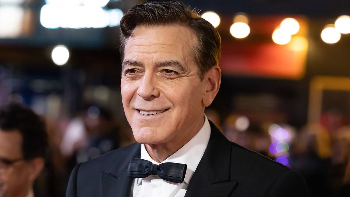 George Clooney on the red carpet