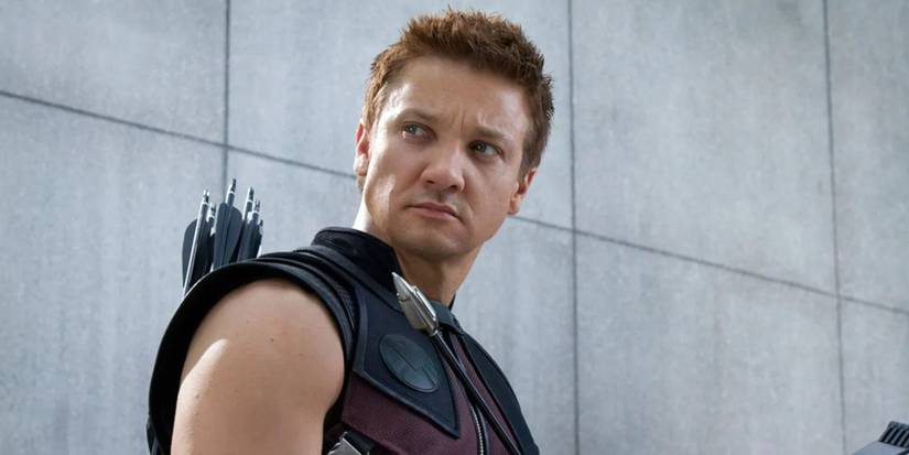 Džeremijs Renners filmā “The Avengers”.