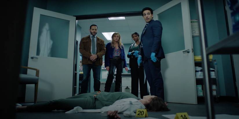 The cast of High Potential in a Season 1 episode. 