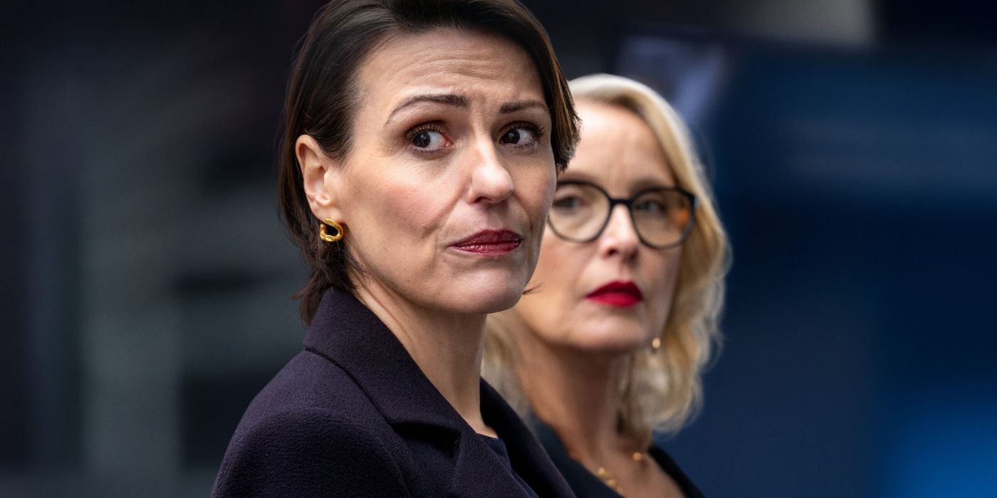 Suranne Jones and Julie Delpy in Hostage