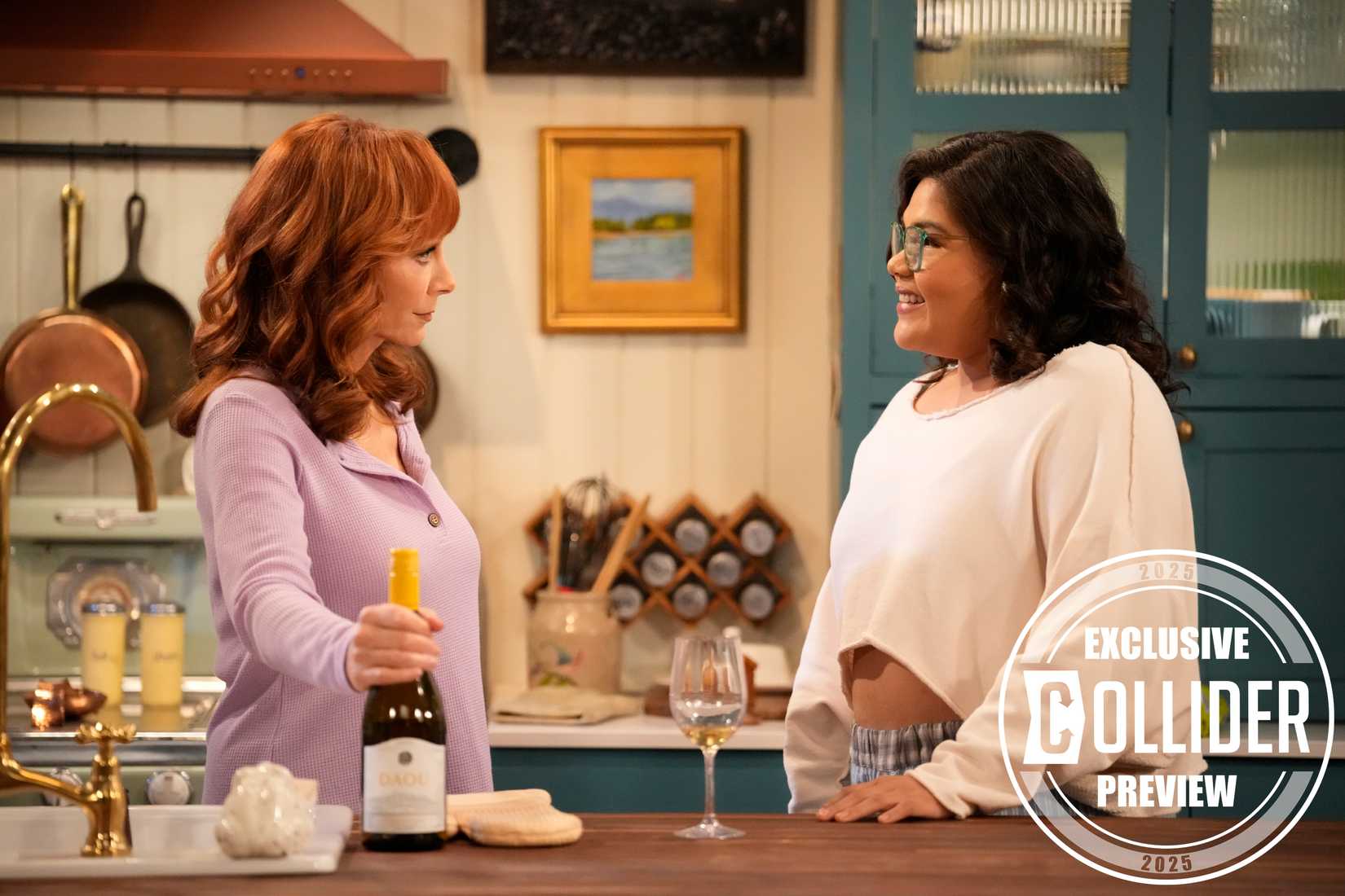 Reba McEntire and Belissa Escobedo in Return in New 'Happy's Place