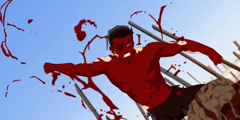 Mark Kills Angstrom Levy in Season 2, Episode 8 of Invincible 