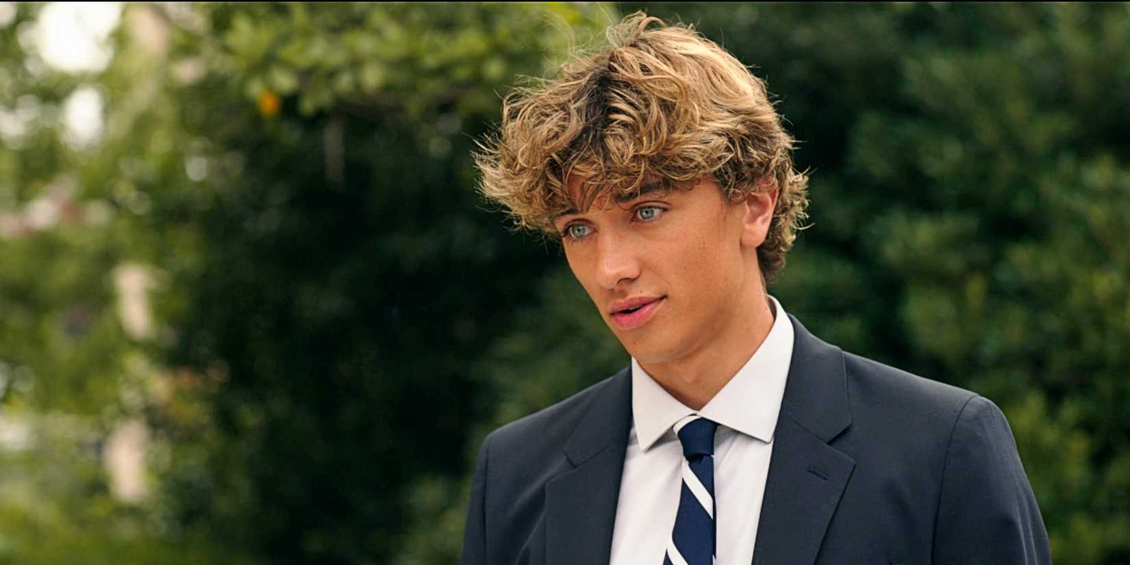 Jeremiah Fisher looking concerned in 'The Summer I Turned Pretty' Season 3.