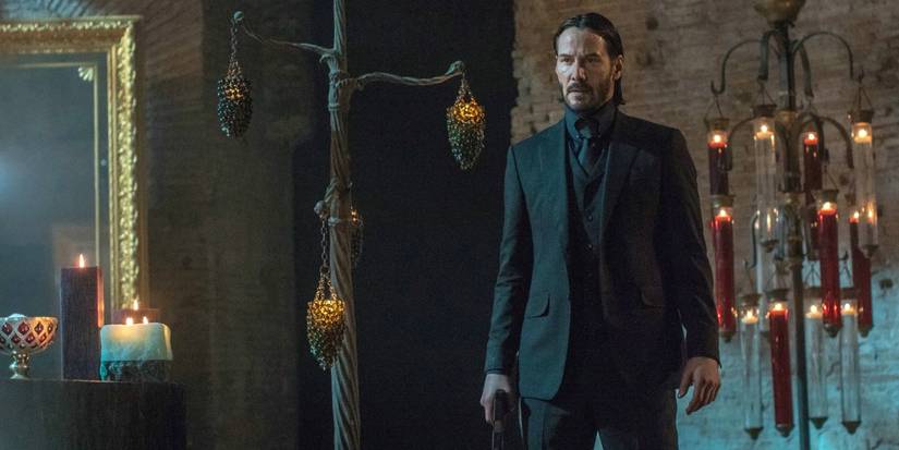 Keanue Reeves as the title character in John Wick_ Chapter 3 – Parabellum (2019)