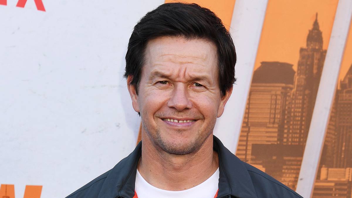Mark Wahlberg smiling at the premiere of Netflix's The Union