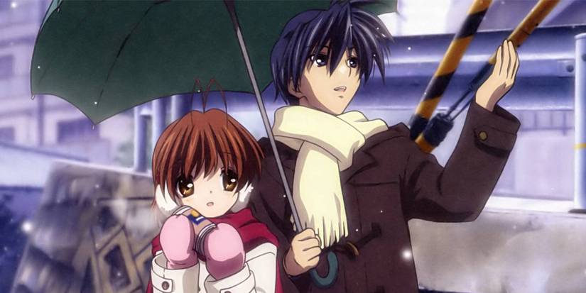 Nagisa Furukawa and Tomoya Okazaki from Clannad