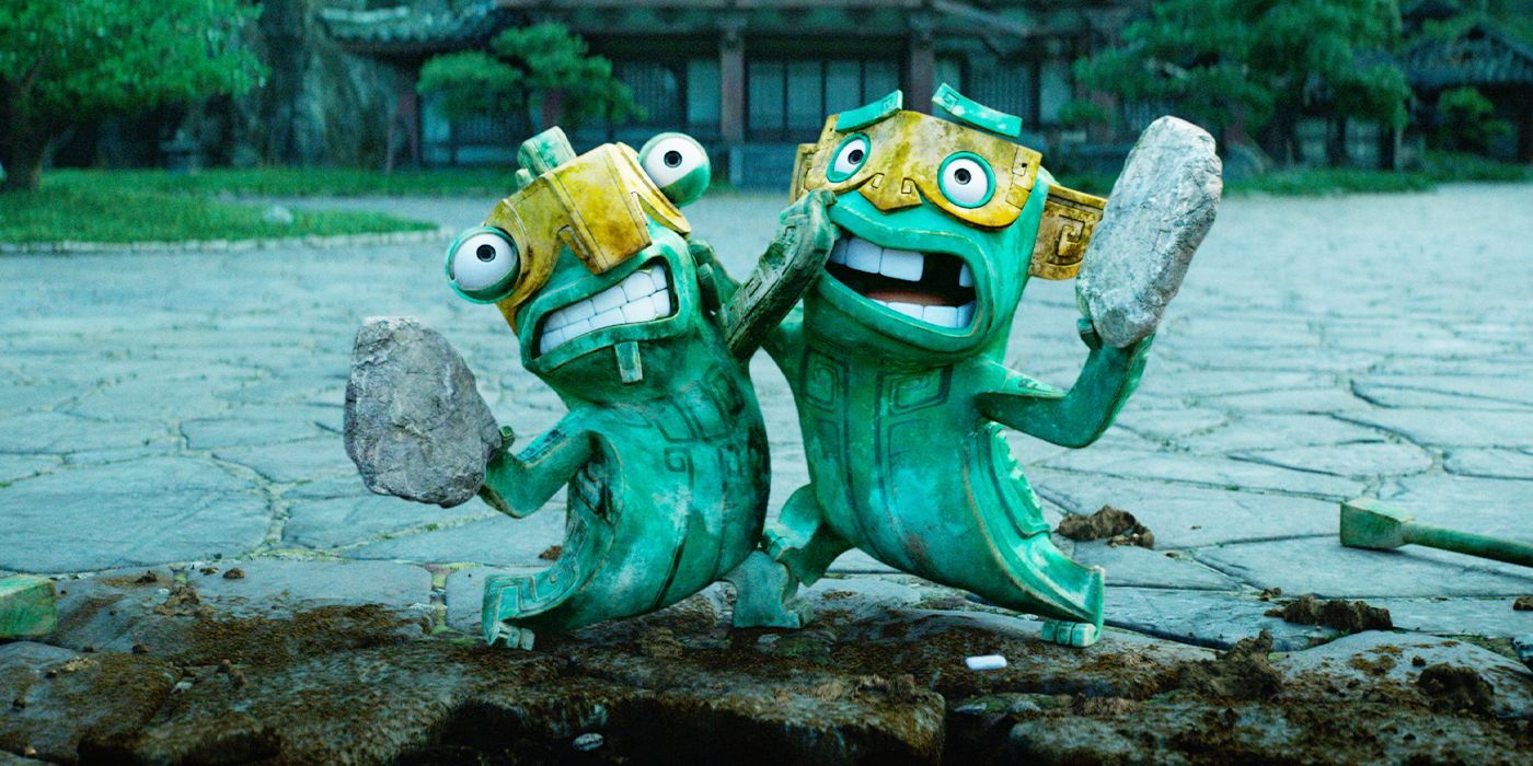 Left and Right Shieldo in Ne Zha 2