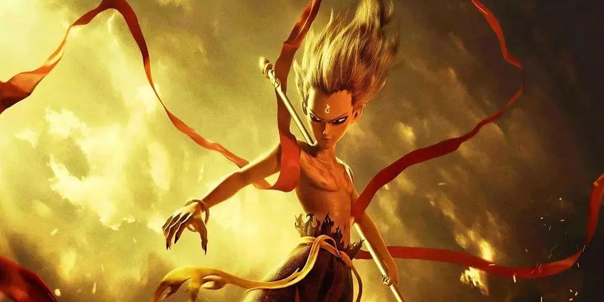 Ne Zha is a 2019 Chinese animated fantasy film directed and written by Jiaozi
