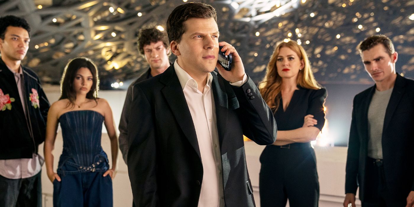 Jesse Eisenberg's Four Horsemen Reunite in New 'Now You See Me: Now You Don't Trailer