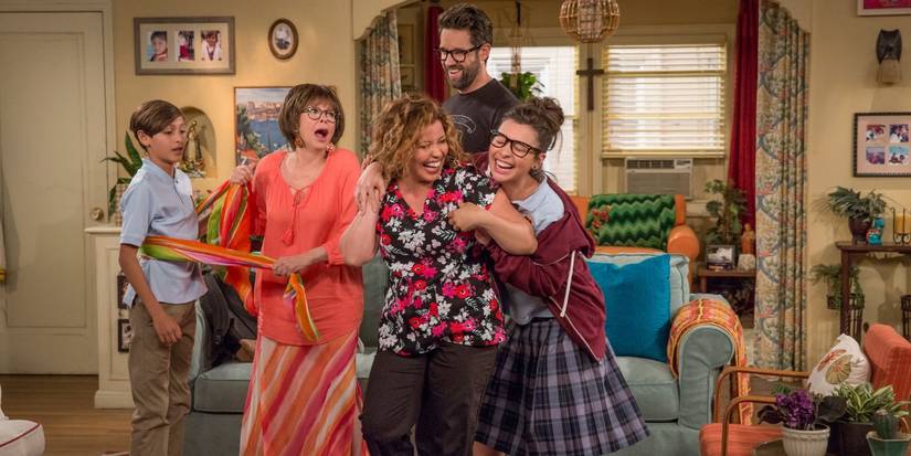 The family dances on 'One Day at a Time.'