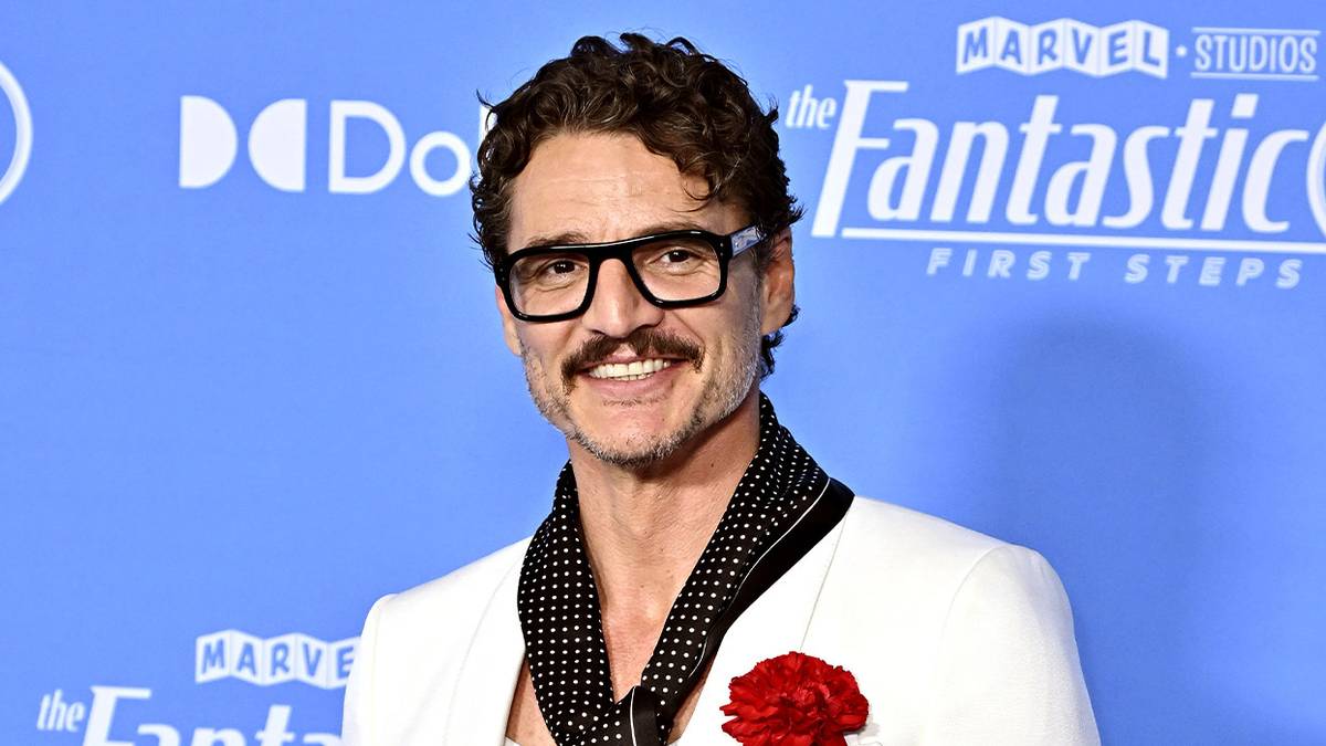 Pedro Pascal on the red carpet for The Fantastic Four: First Steps.
