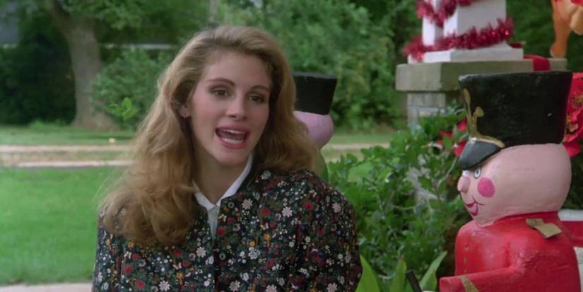 Julia Roberts en magnolias en acier