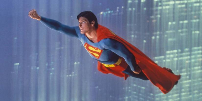 Christopher Reeve terbang dalam film Superman (1978) yang disutradarai oleh Richard Donner