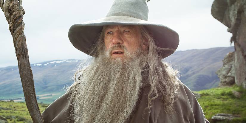 Ian McKellen in The Hobbit: An Unexpected Journey 