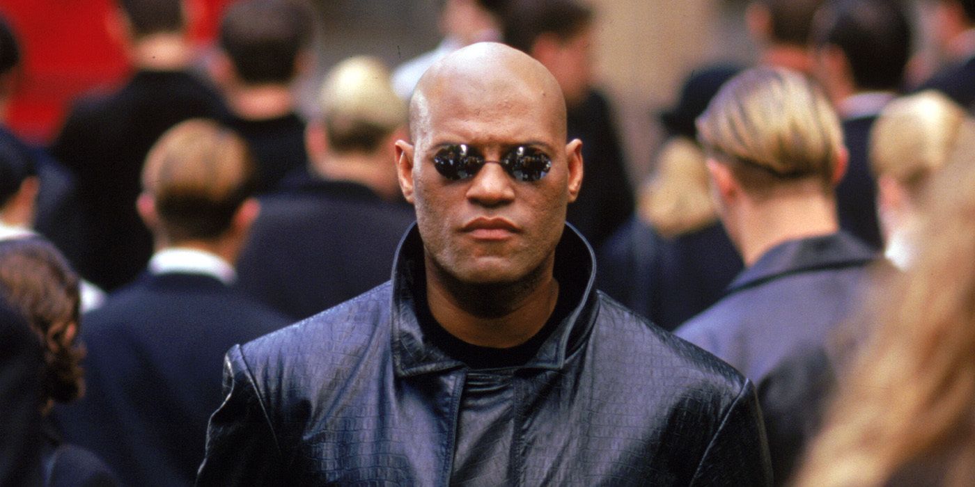 Laurence Fishburne in the Matrix 