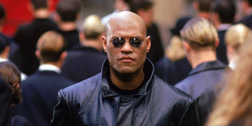 Laurence Fishburne in the Matrix 