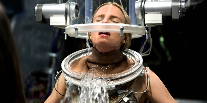 Brit Marling as Prairie Johnson in an episode of The OA.