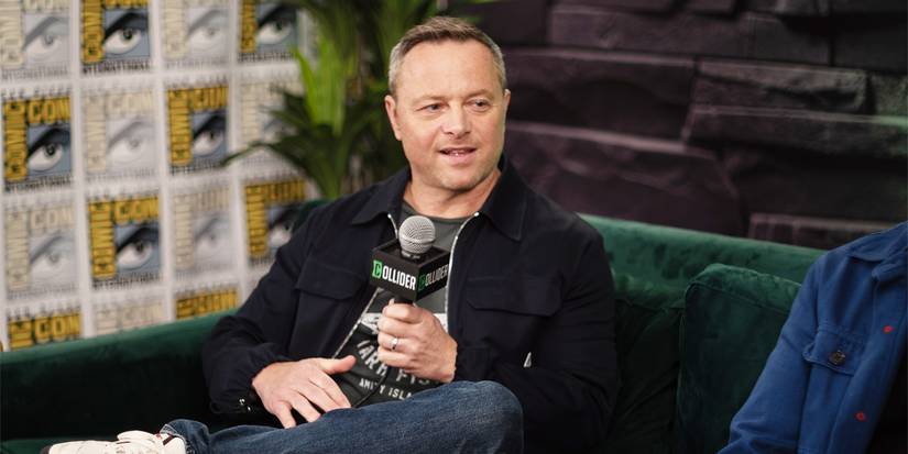 Alexi Hawley at SDCC 2025 for The Rookie Season 8