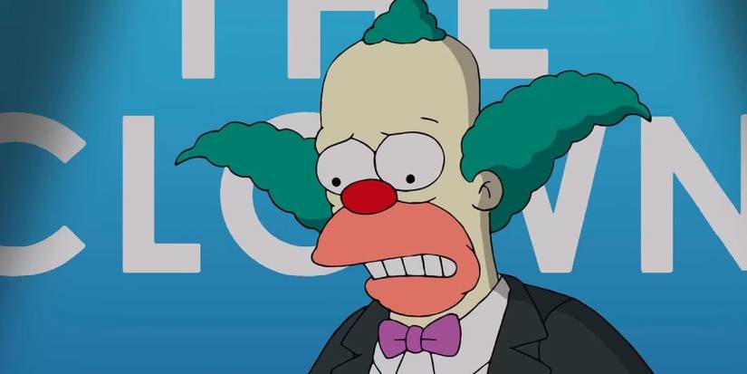 Krusty the Clown in 'The Simpsons'