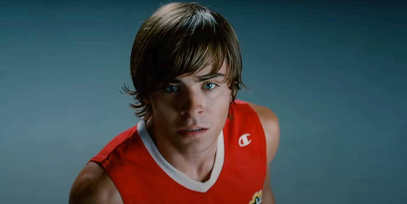 Zac Efron as Troy Bolton looking upset while singing "Scream" in High School Musical 3 HSM 3 