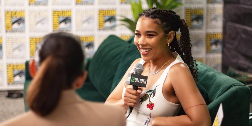Alexandra Shipp at SDCC 2025 for Violent Ends