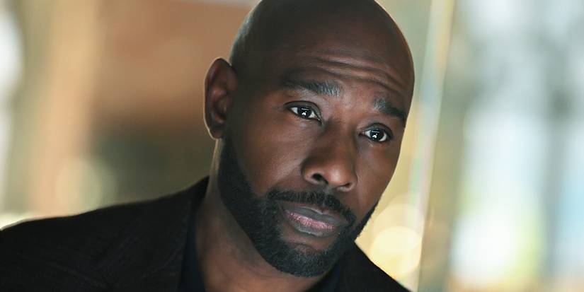 Morris Chestnut as Watson staring ahead in the CBS series Watson.