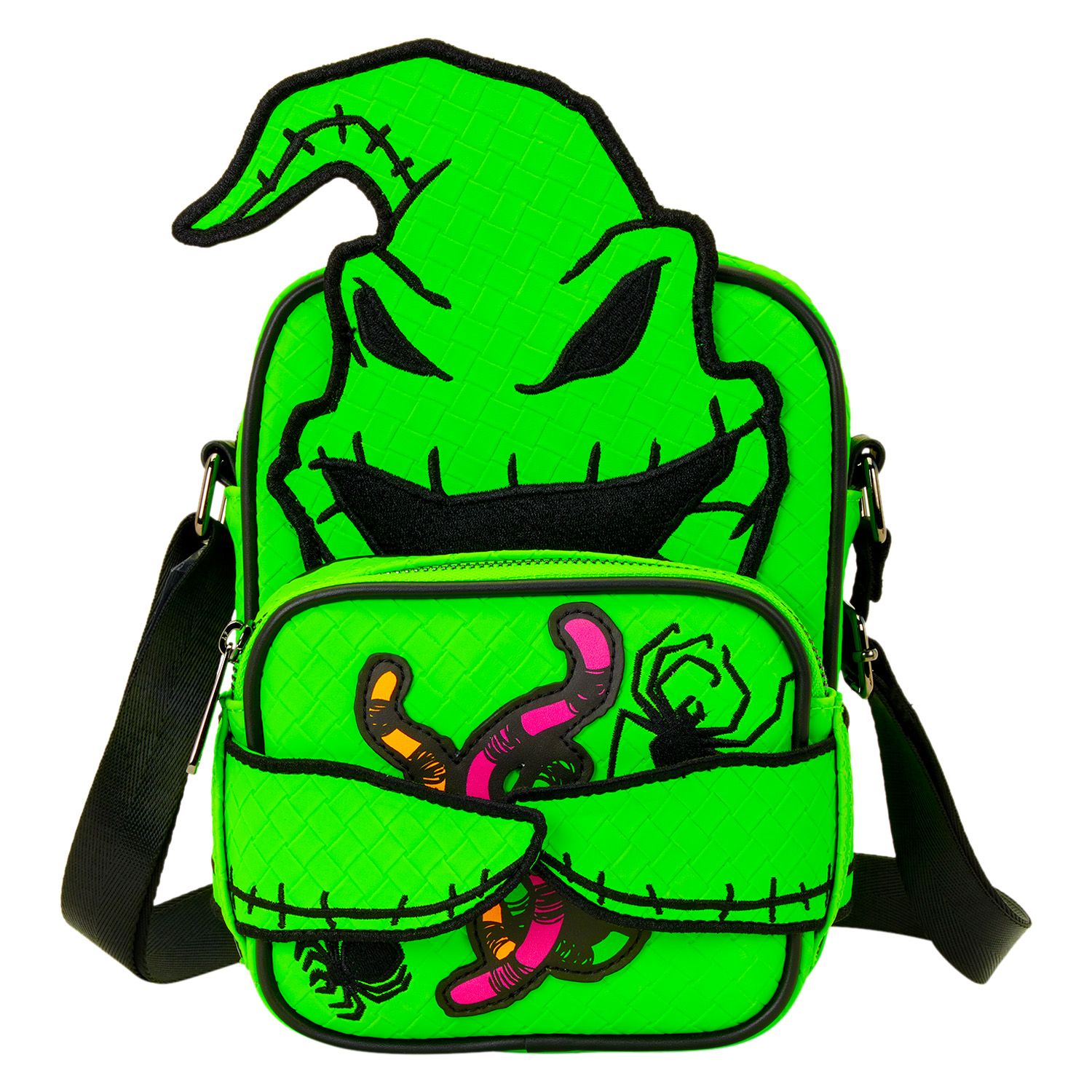 Nightmare‎ Before Jack Skull Backpack Green Black Y2K Goth School Bag Nightmare Before Jack Skull Backpack Green Black Y2K Goth  main image 3