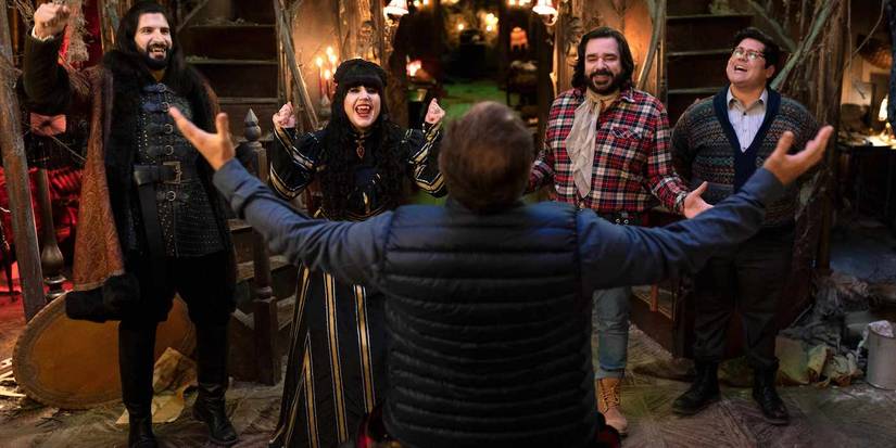 A still from 'What We Do In The Shadows' episode "Go Flip Yourself."