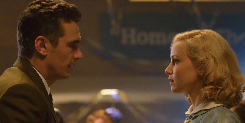 James Franco sebagai Jake Epping dan Sarah Gadon sebagai Sadie di 11.22.63