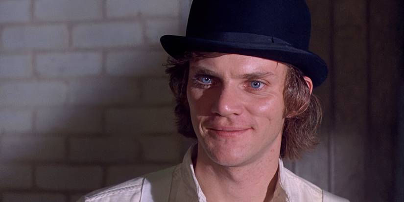 Malcolm McDowell as Alex in 'A Clockwork Orange'