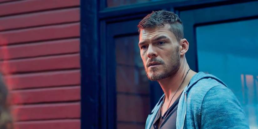 Alan Ritchson as Shayne in Above the Shadows 