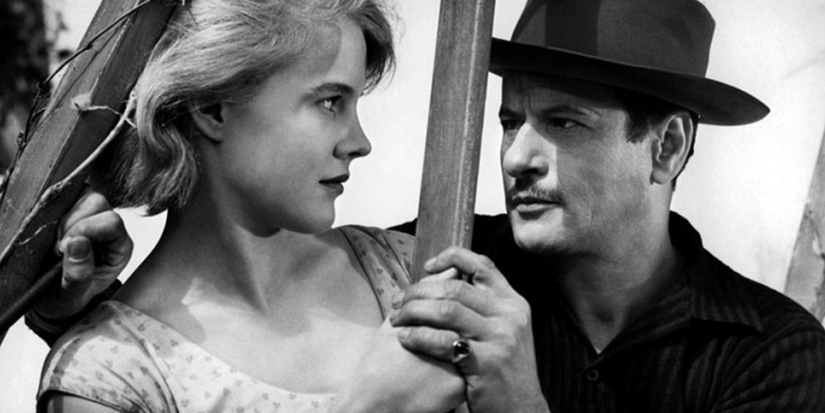Carroll Baker and Eli Wallach in Elia Kazan's Babydoll (1956)