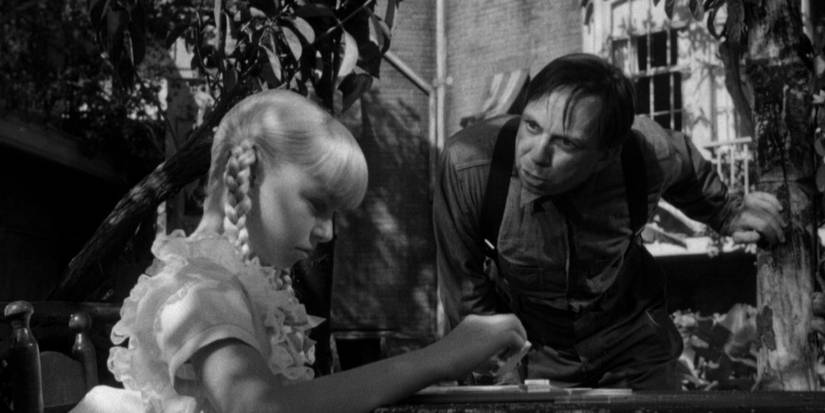 Mervyn LeRoy knows PattyMcCormack's secret in The Bad Seed (1956)