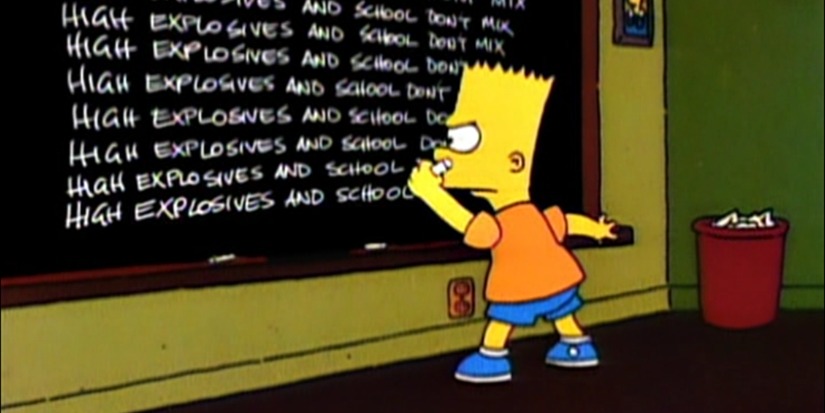 Bart's 10 Worst Chalkboard Gags on 'The Simpsons,' Ranked