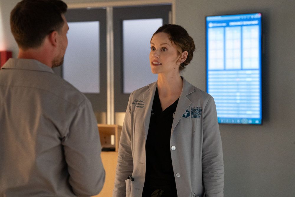 Chicago Med' Season 11 Premiere Images Hint at Who Hannah's Baby Daddy Is