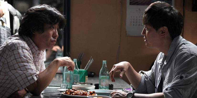 A scene featuring main cast of South Korean thriller Children...(2011)