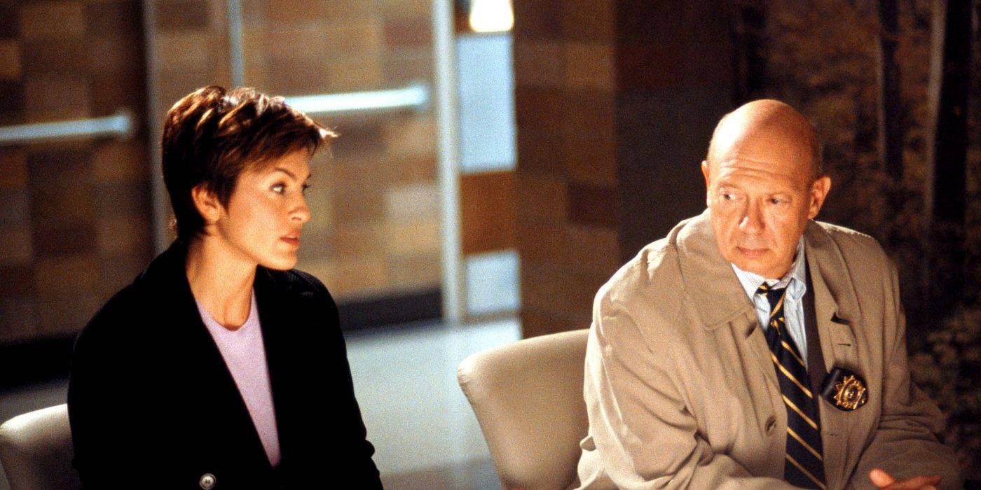 Mariska Hargitay and Dann Florek in Law & Order: Special Victims Unit's Monogamy