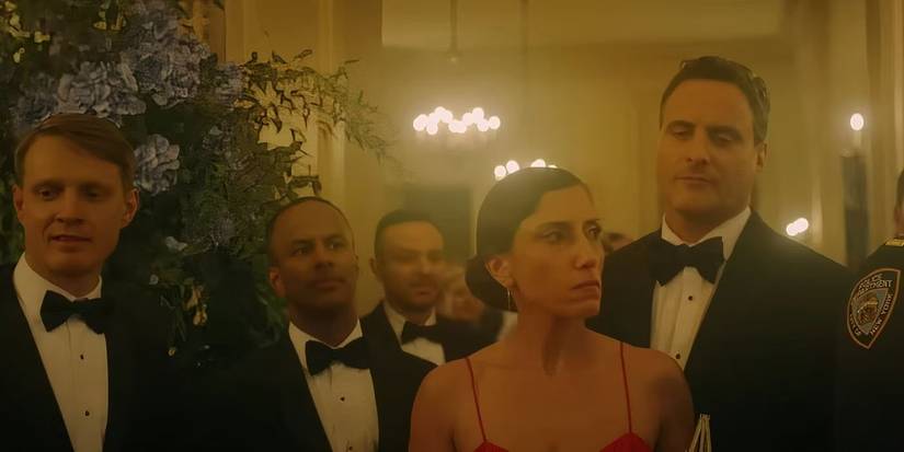 Wallace and Olivia at the gala in 'Dexter: Resurrection'