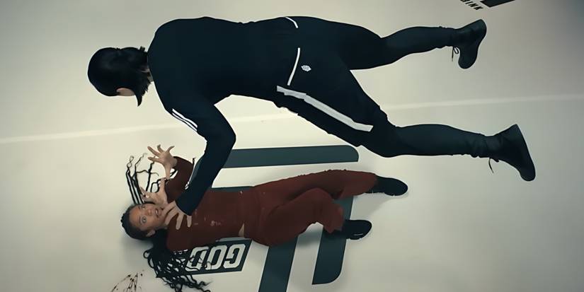 Jaz Sinclair as Marie Moreau levitates London Thor as Jordan Li in Gen V Season 2 Episode 4 