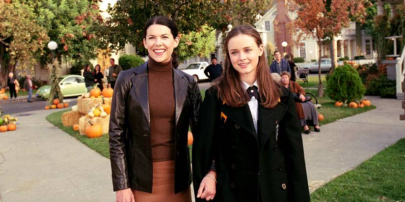 Lorelai Gilmore (Lauren Graham) and Rory Gilmore (Alexis Bledel) in 'Gilmore Girls'