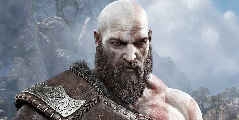 Kratos stands in armor in God of War