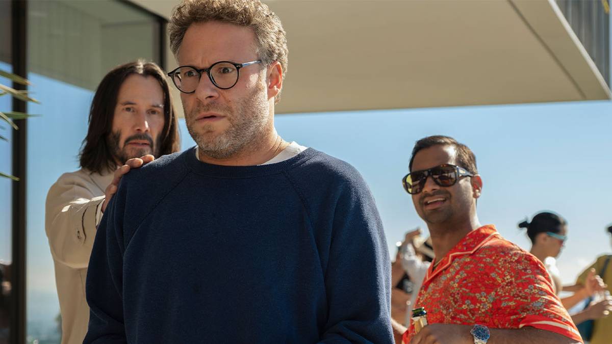 'Good Fortune' Review: Keanu Reeves Is a Godsend in Aziz Ansari and Seth Rogen's Otherwise Basic Comedy