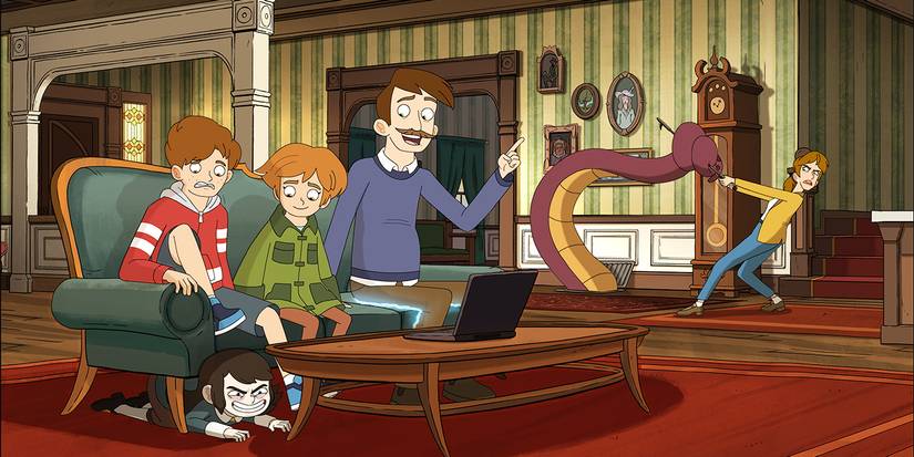 A Still of Netflix's Hauned Hotel Series Season 1