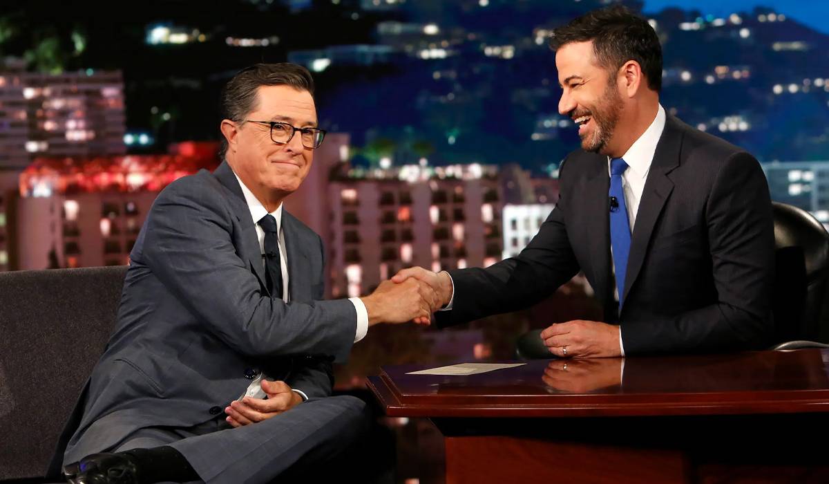 Could Jimmy Kimmel's Game-Changing Return to Late Night Give Stephen Colbert  a Comeback?