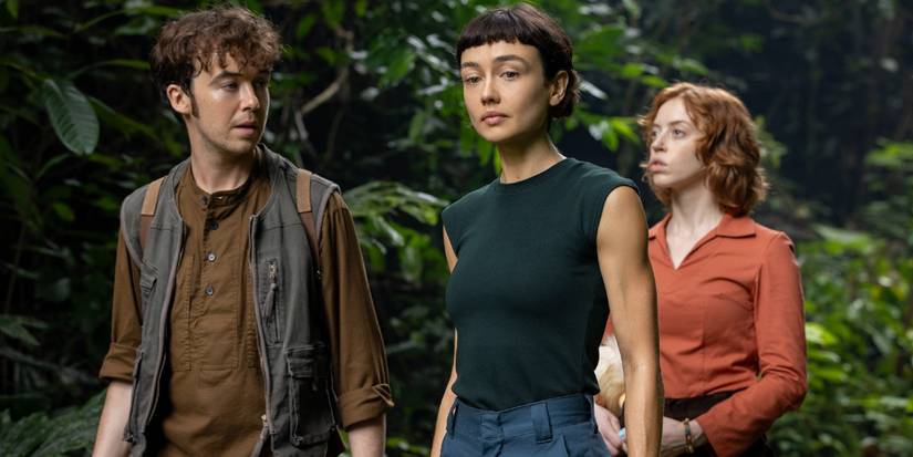 Joe (Alex Lawther), Wendy (Sydney Chandler), dan Nibs (Lily Newmark) di 'Alien: Earth'