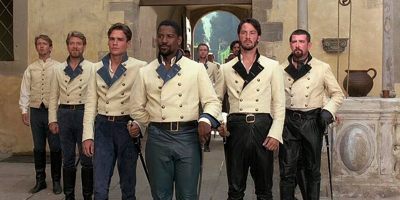 Kenneth Branagh, Robert Sean Leonard, Denzel Washington, Keanu Reeves arrive in Much Ado About Nothing