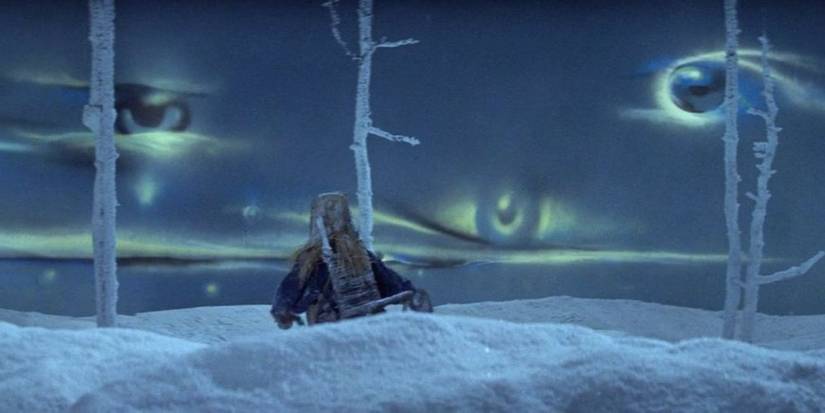 Tatsuya Nadakai in the cold in Masaki Kobayashi's 'Kwaidan' (1964)