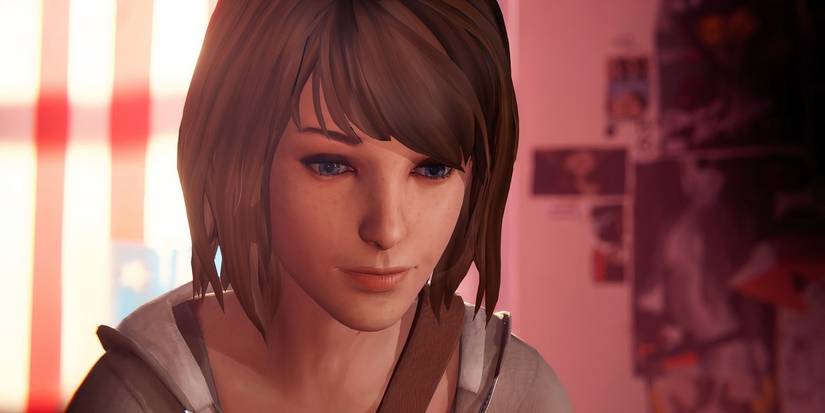 Max staring downward in Life Is Strange