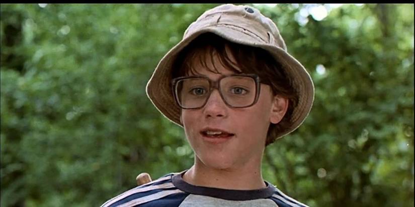 Corey Haim as Lucas smiling in Lucas.